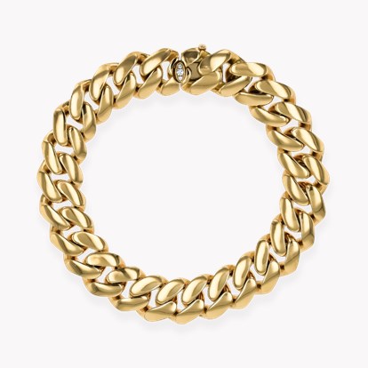 Fusion Polished Curb Link Bracelet