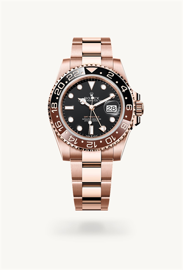 Rolex GMT-Master II Oyster, 40 mm, Everose gold