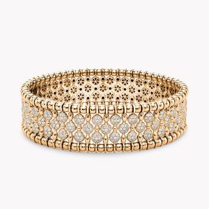 Bohemia Diamond Wide Bangle 4.41ct in 18ct Yellow Gold