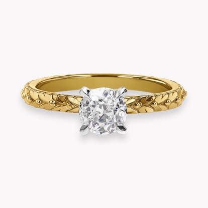 Apple Blossom Old Cut 0.51ct Diamond Ring