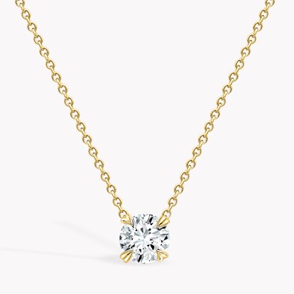 Windsor 0.79ct Diamond Pendant in 18ct Yellow Gold