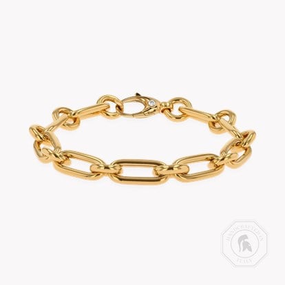 Havana 0.103ct Diamond Bracelet in 18ct Yellow Gold