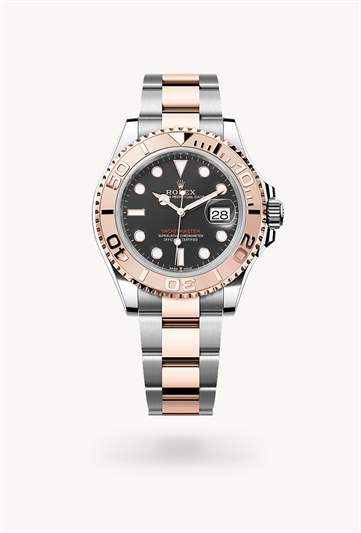 Rolex Yacht-Master in Everose Rolesor combination of Oystersteel