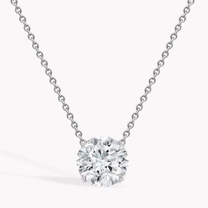 Windsor 3.02ct Diamond Pendant in 18ct White Gold
