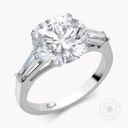 Regency 4.23ct Brilliant Cut Botswana Diamond Ring