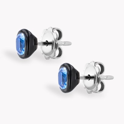 Cushion Cut Aquamarine Earrings