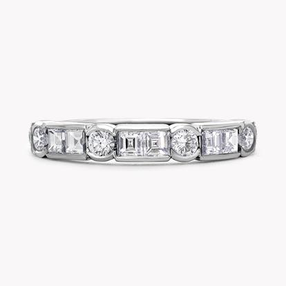 Antrobus Diamond Half Eternity Ring