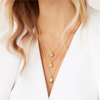 Skimming Stone 0.50ct Diamond Pendant