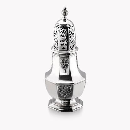 Britannia Silver Victorian Caster Henry Williamson, 1888