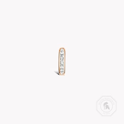 RockChic Diamond Hoop Earring