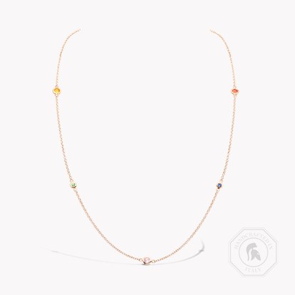 Sundance Multi-Coloured Sapphire Necklace