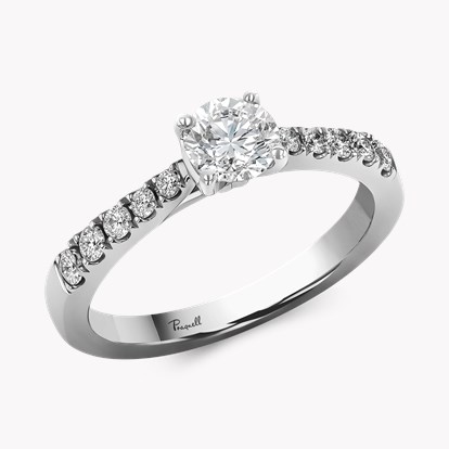 Celestial 0.50ct Brilliant Cut Diamond Ring in Platinum