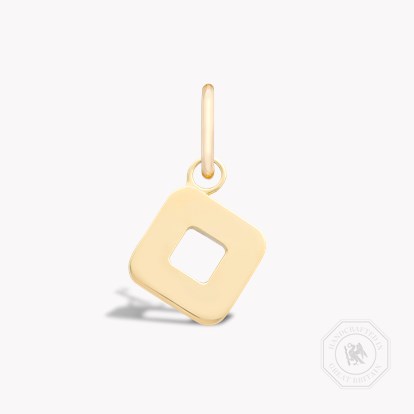 Letter O Pendant Charm