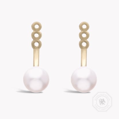 Celia Akoya Pearl Set in 18ct Yellow Gold