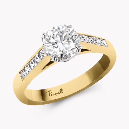 Gatsby 1.70ct Brilliant Cut Diamond Ring in 18ct Yellow Gold
