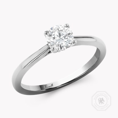 Gaia 0.50ct Brilliant Cut Diamond Ring in Platinum