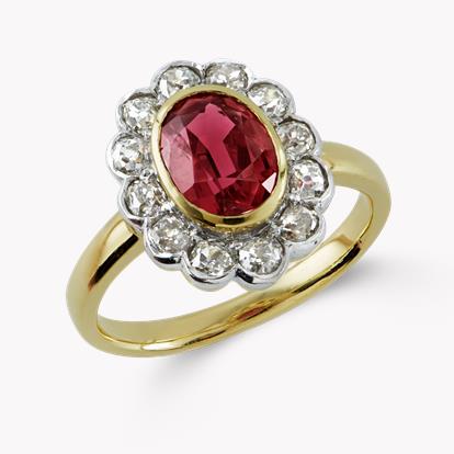 Red Spinel Ring