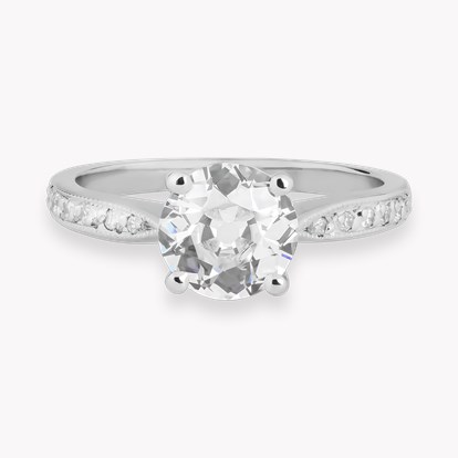 Old Cut 1.21ct Diamond Solitaire Ring