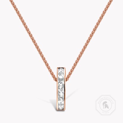 RockChic Diamond Bar Pendant