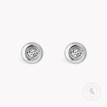 RockChain Diamond Earrings 0.60cts in 18ct White Gold