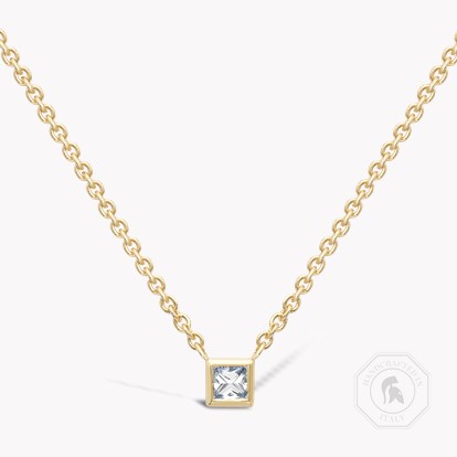 RockChic Diamond Solitaire Pendant
