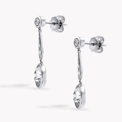 Diamond Drop Earrings