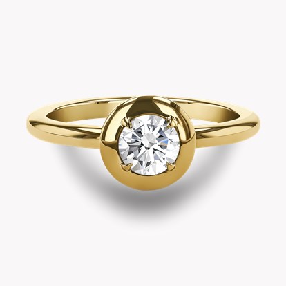 Skimming Stone 0.52ct Brilliant Cut Diamond Ring