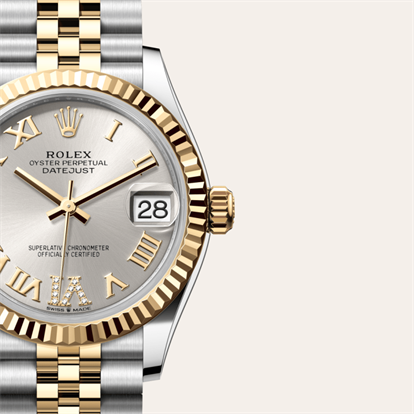 Datejust 31, Oyster, 31 mm, Oystersteel and yellow gold watch