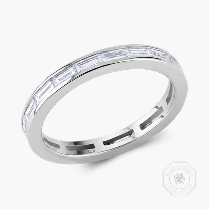 Baguette Cut 0.96ct Diamond Eternity Ring