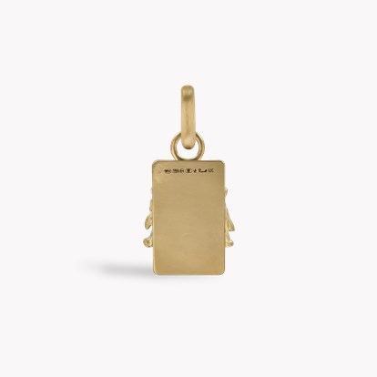 Zodiac Diamond Leo Pendant Charm