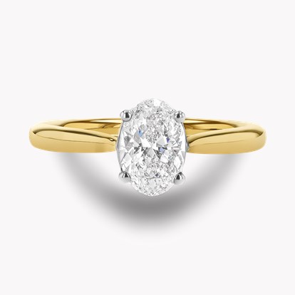 Oval Cut Diamond Ring