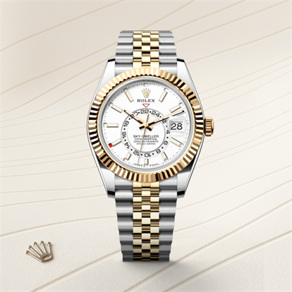 Sky-Dweller, Oyster, 42 mm, Oystersteel and yellow gold watch
