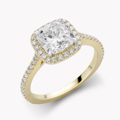 2.01ct Diamond Cluster Ring 2.01ct in Yellow Gold