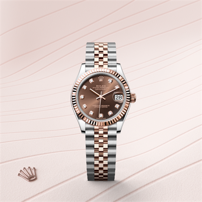 Datejust 31, Oyster, 31 mm, Oystersteel and Everose gold watch