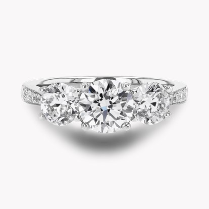 Diamond Three-Stone Ring