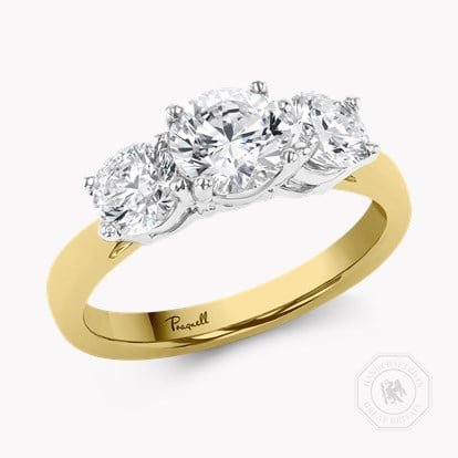 Diamond Three Stone Ring