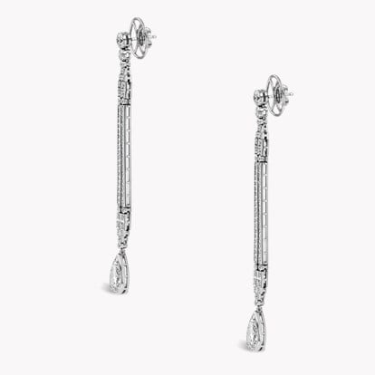 Masterpiece 4.03ct Articulated Diamond Drop Earrings