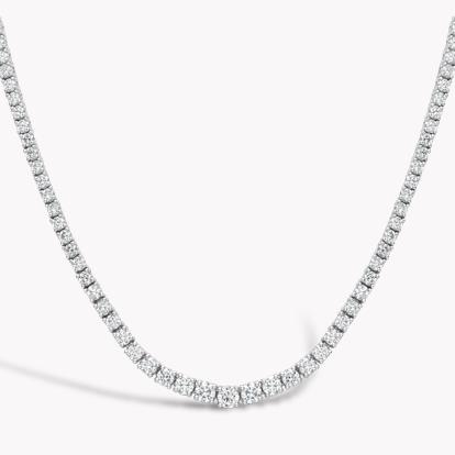 Brilliant Diamond Line Necklace