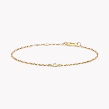 Sundance Diamond Bracelet 0.07ct in 18ct Yellow Gold