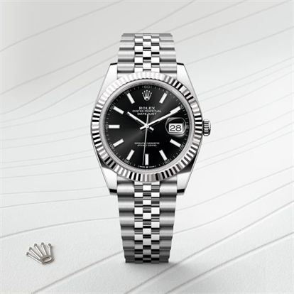Datejust 41, Oyster, 41 mm, Oystersteel and white gold watch