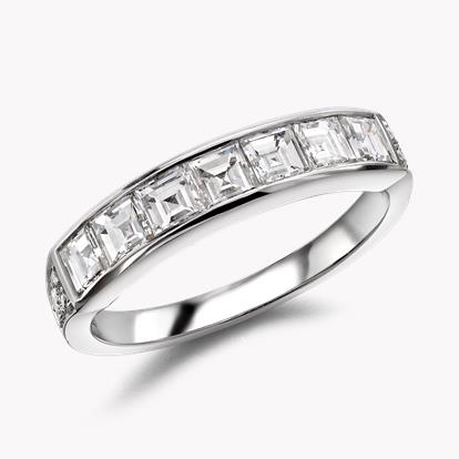 Antrobus 1.13ct Diamond Half Eternity Ring in Platinum