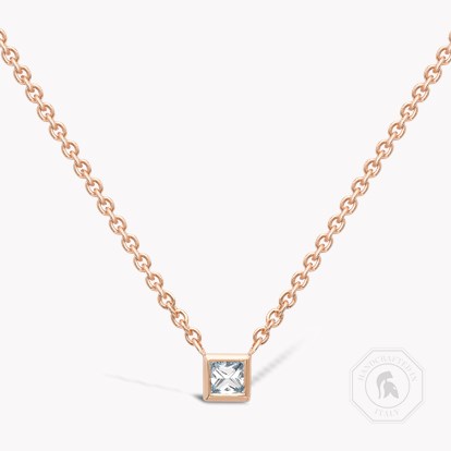 RockChic Diamond Solitaire Pendant