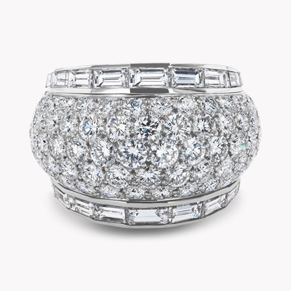 Art Deco Van Cleef & Arpels Brilliant cut 6.50ct Diamond Ring