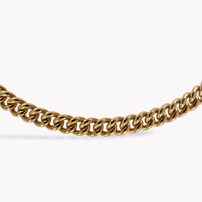 Victorian 34cm Oval Link Necklace