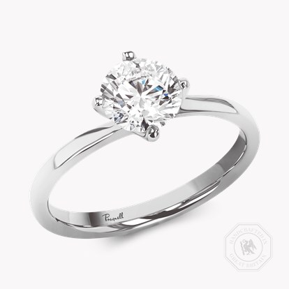 Union 1.00ct Diamond Solitaire Ring in Platinum