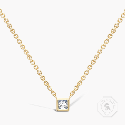 RockChic Diamond Solitaire Pendant