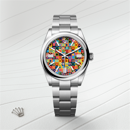 Oyster Perpetual 41, Oyster, 41 mm, Oystersteel watch