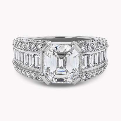 Cartier Emerald Cut 4.00ct Diamond Ring