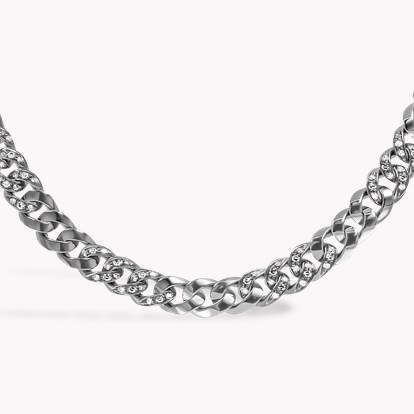 Diamond Set Chain Necklace