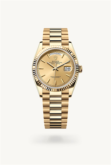 Rolex Day-Date 36 Oyster, 36 mm, yellow gold